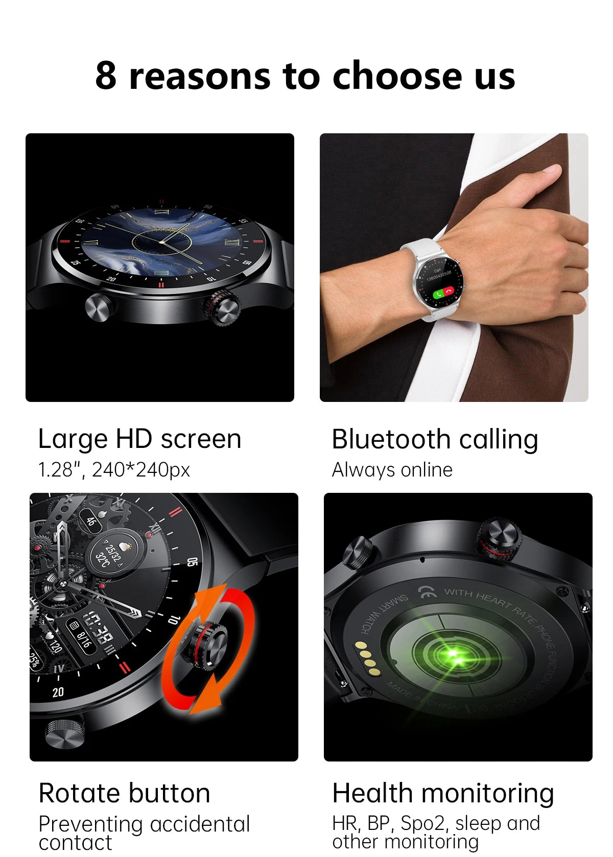 GT V30T Smart Watch