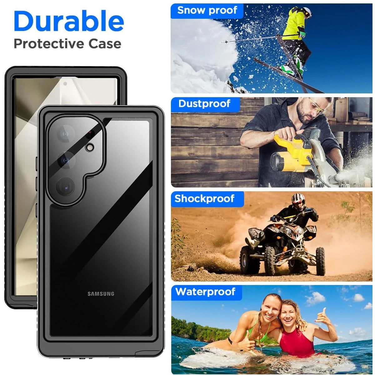 Shellbox Waterproof Case for Samsung Galaxy