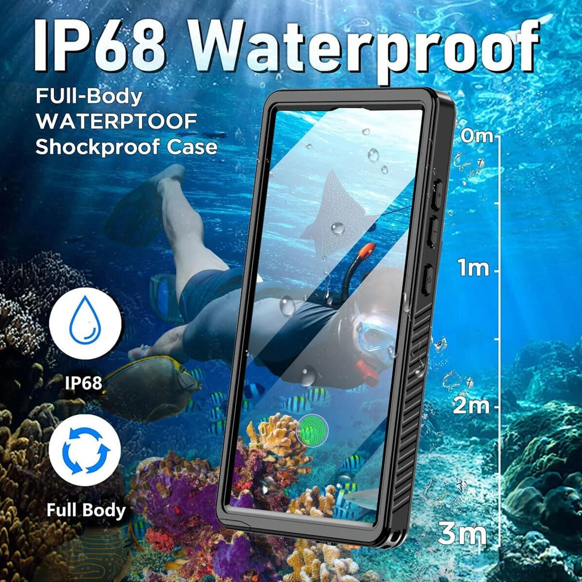 Shellbox Waterproof Case for Samsung Galaxy