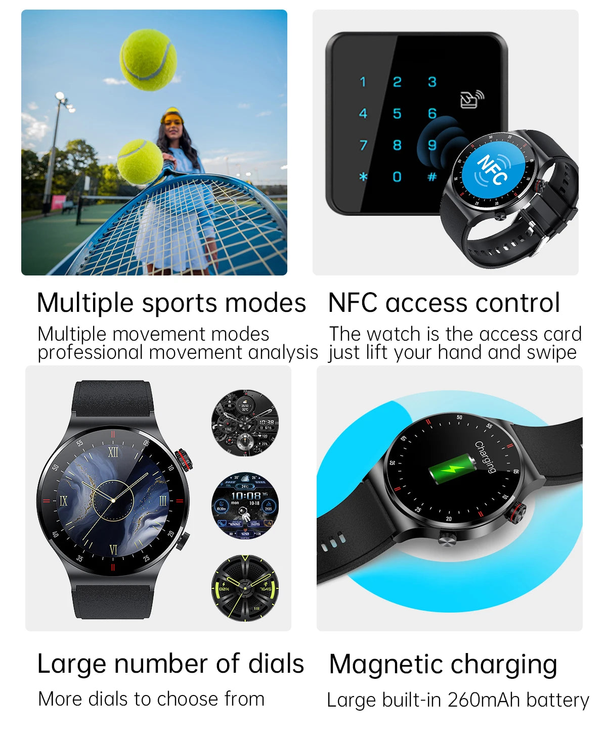 GT V30T Smart Watch